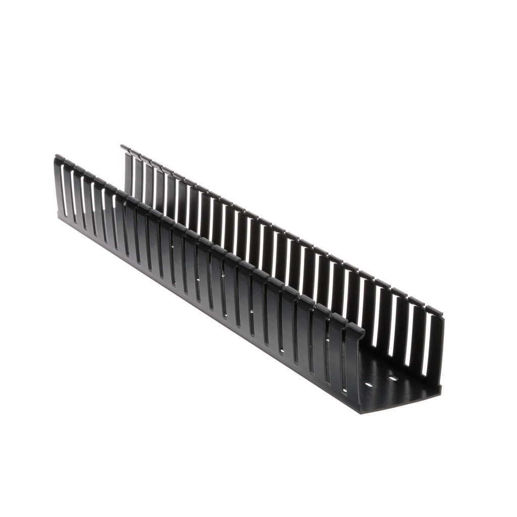 Panduit G3X3BL6 3 x 3 Inch x 6 Foot Black PVC Slotted Duct Panduit G3X3BL6 3 x 3 Inch x 6 Foot Black PVC Slotted Duct
