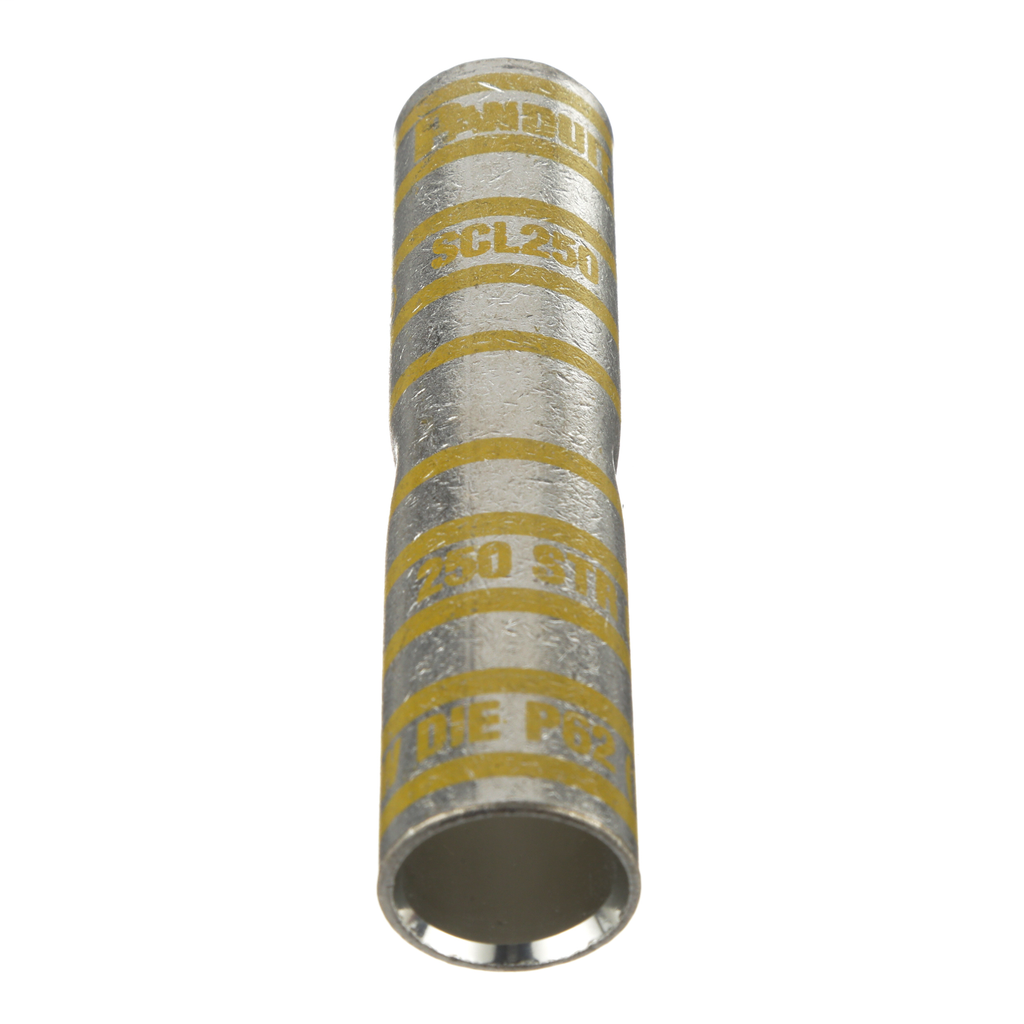 Panduit SCL250-X Long Barrel Copper Compression Butt Splice Panduit SCL250-X Long Barrel Copper Compression Butt Splice