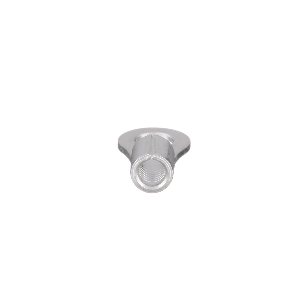 Product image for Panduit E10-10RB-Q Ring Terminal, Non-Insulated, 12 - 10 AWG, #10 Stud Size
