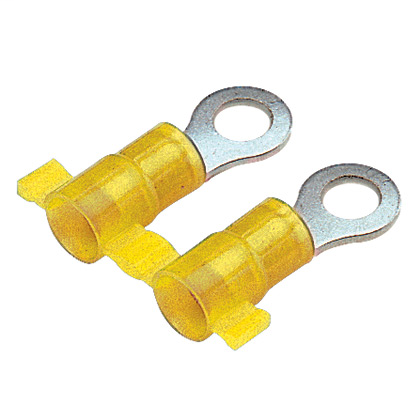 Panduit PN10-10R-2K 12-10 AWG Nylon Insulated Ring Terminal Panduit PN10-10R-2K 12-10 AWG Nylon Insulated Ring Terminal