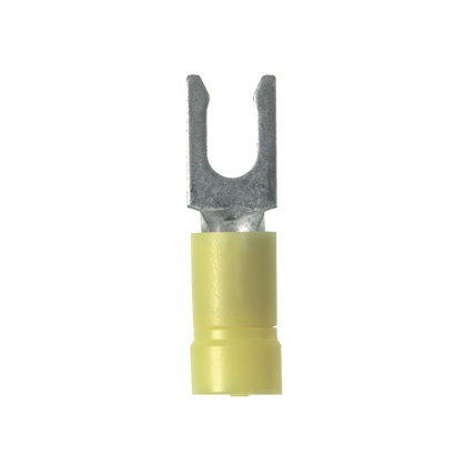 Panduit PV10-8LF-D Vinyl Insulated Locking Fork Terminal Panduit PV10-8LF-D Vinyl Insulated Locking Fork Terminal