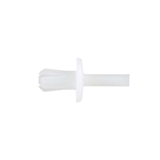 The NR1-M Nylon rivet is for use with TNR rivet tool. Mean pull-off force: PVC 90 lbs; Type NE/Type NNC 70 lbs. Mean shear force: PVC 139 lbs; Type NE/Type NNC 126 lbs. Color White. 1000 per package.
