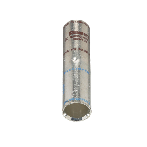 In-line reducing splice, 500 - 350 kcmil code/flex conductor.