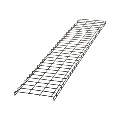 The Wyr-Grid® Pathway protects cables between the Main Distribution Area and the Equipment Distribution Area. The Wyr-Grid® Pathway installs quickly and can be modified easily. Optional side walls snap-on without extra hardware or tools. It measures 118.4