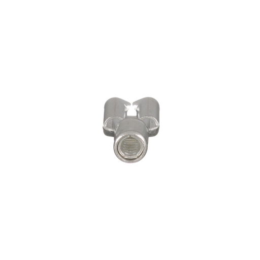 Product image for Panduit ED14-250-L Female Disconnect, Non-Insulated, 16 - 14 AWG, .250 x .032 tab size.
