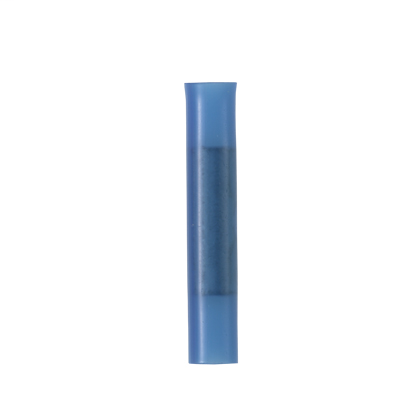 The BSN14-M Pan-Term® Splice is a nylon insulated butt splice. Internal wire stop assures proper insertion length for a quality connection. Brazed seem protects the terminal barrel from splitting during the crimp process.