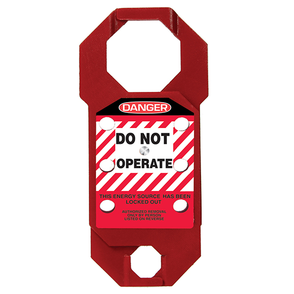 Product image for PAN PSL-1023 DBL-CROSS ALUM HASP, D