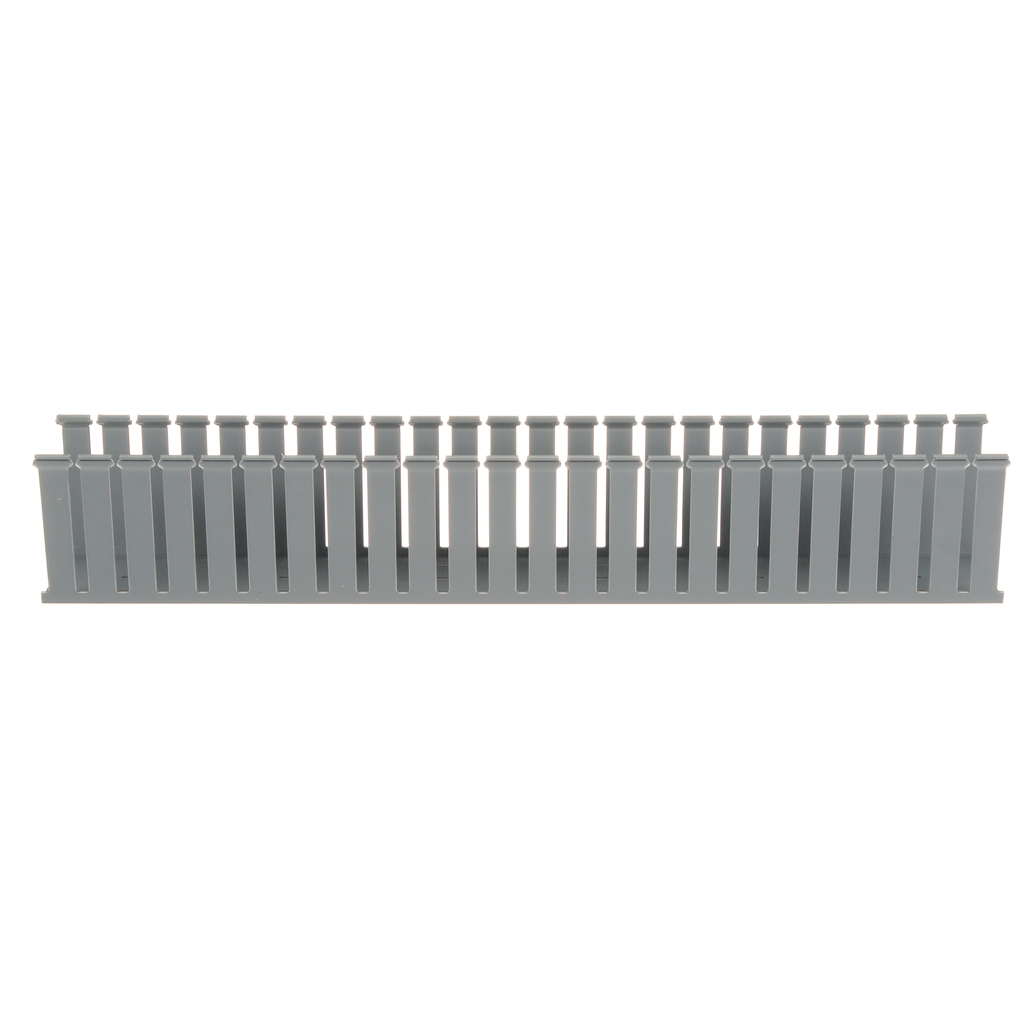 Panduit G3X4LG6 3 x 4 Inch x 6 Foot Light Gray PVC Slotted Duct Panduit G3X4LG6 3 x 4 Inch x 6 Foot Light Gray PVC Slotted Duct