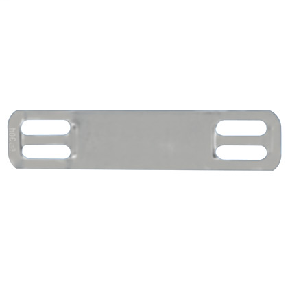 Mkr.Plate,316SS,1.7"x.38"x.010"Thk,PK100