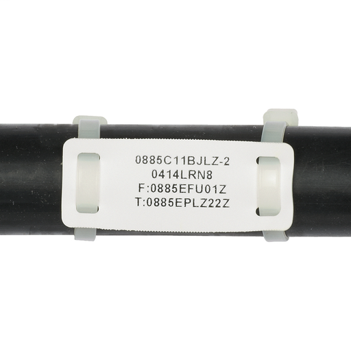FR LSZH Marker Plate,2"x.42",WH,500RL