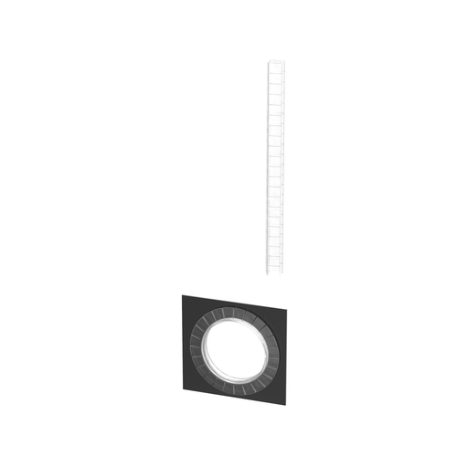 Panduit GEE144F-A-C Slotted Adh. Grommet Edging