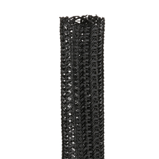 Panduit SE100PS-CR0 Braided Sleeving,Black,1"x100'