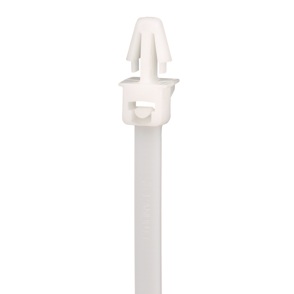 Panduit PLP1.5I-C Pan-Ty® Locking Push Mount Tie Product image for Panduit PLP1.5I-C Pan-Ty® Locking Push Mount Tie