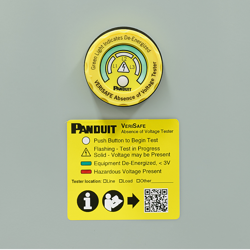 Product image for Panduit VS-AVT-RL Accessory Label