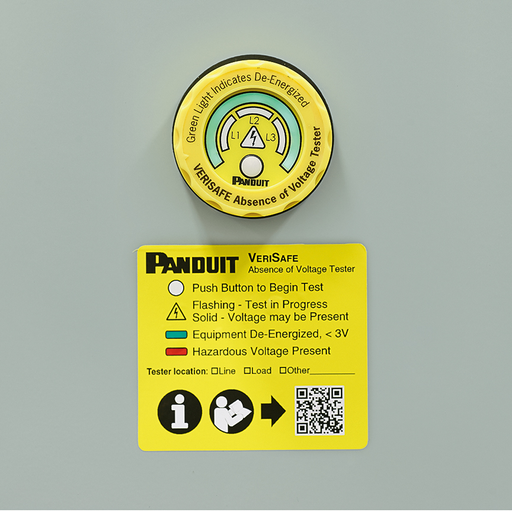 Product image for Panduit VS-AVT-RL Accessory Label