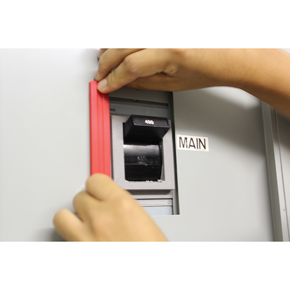 Product image for Panduit PSl-1007 Lockout, Large Handle Lever, Replace Rail