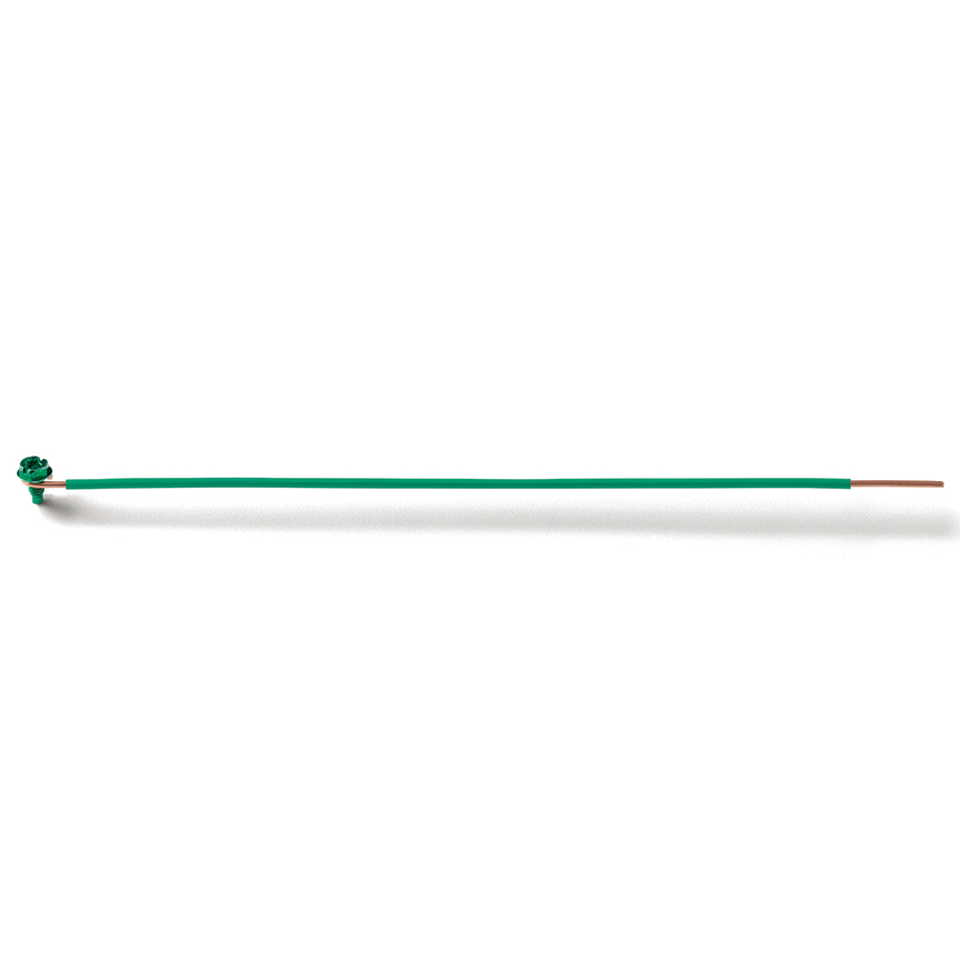 Product image for Panduit SGPL12-10S-L 10 AWG Solid 9" GSH Screw, Stripped 1"