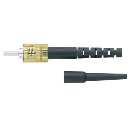Product image for Panduit FSTMMBL ST 62.5/125?m multimode simplex connector.
