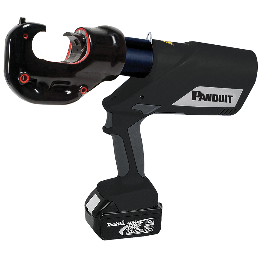 Product image for Panduit CT-2931/STCV Battery Hand Crimping Tool