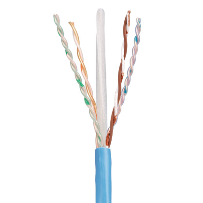 Product image for Panduit PUP6004YL-WLP Copper Cable, Cat 6, 23 AWG, U/UTP, CMP-LP, Yellow