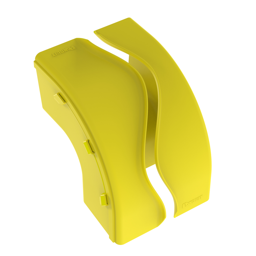 Product image for Panduit FROVRA6X4YL Angled Fitting