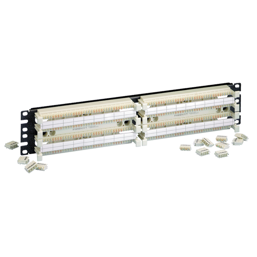 Product image for Panduit GPB2884R2Y 2-144 Pair, Bases w/4Pr.ConnKit, EA
