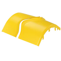 Panduit FROVRASC12YL Angled Fitting Cover