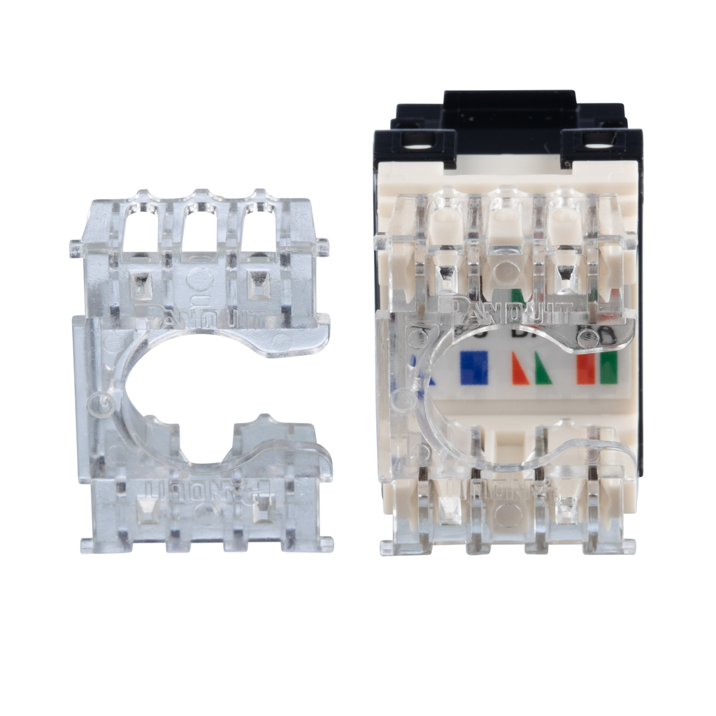 Product image for Panduit DRWCIW-24 Punchdown Replacement Wirecap, Clear