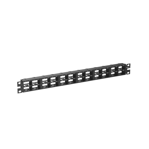 Mini-Com® Patch Panel, w/VN 48 Port, 1 RU, BL