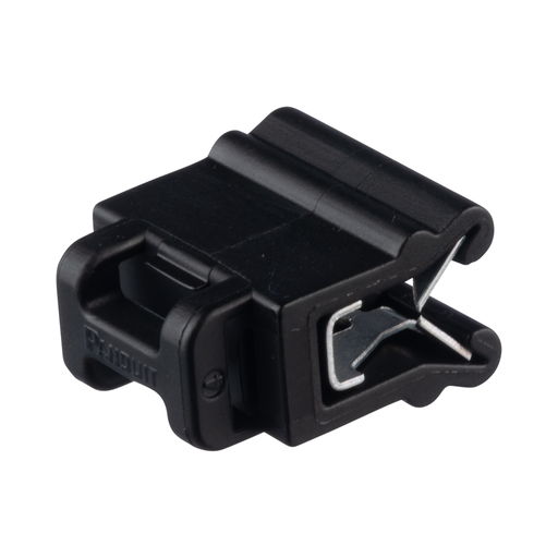 CME12-M300 Edge Clip Top Mount, Black, High Heat/UV PA6.6, .028-.118", PK1000