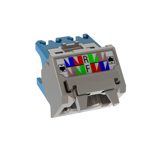 45° Angled Wire Cap for Cat 6A Shielded TG Jack
