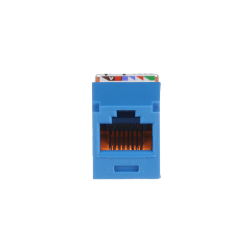 UTP RJ45 Cat 5e Leadframe Jack Module, Blue
