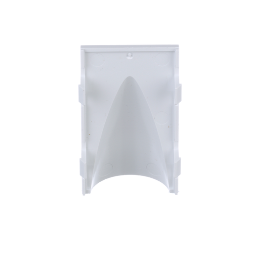 Pan-Net® Hooded Pass-Through Bezel Insert, White