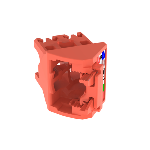 45° Angled Wire Cap for Cat 5e UTP TG Jack