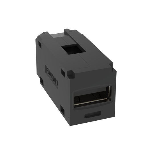 Mini-Com® USB Coupler, 2.0, Black