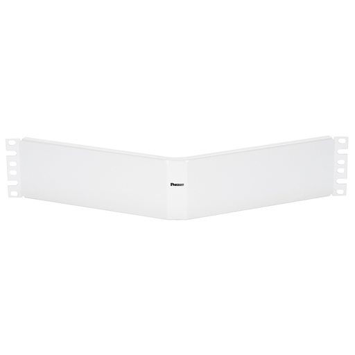Filler Panel, Angled, 2 RU, White