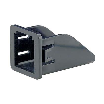Mini-Com®, Flat,Adapter, 1 port,Black
