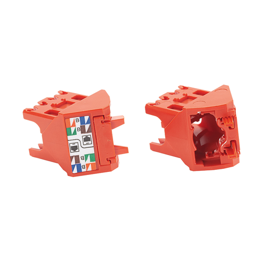 45° Angled Wire Cap for Cat 5e UTP TG Jack
