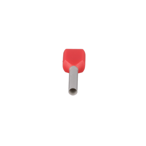 Insulated Ferrule, 18, 0.67", Copper, Red