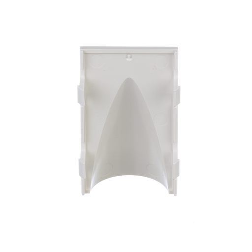 Pan-Net® Hooded Pass-Through Bezel Insert, Off White