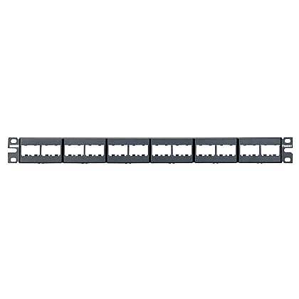 Mini-Com® Patch Panel, 24 Port, 1 RU, BL