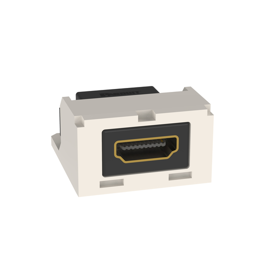 Mini-Com® HDMI Coupler, 2.0 Type A, Off White
