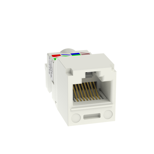 Mini-Com® UTP RJ45 Cat 6 TP Jack Module, IW