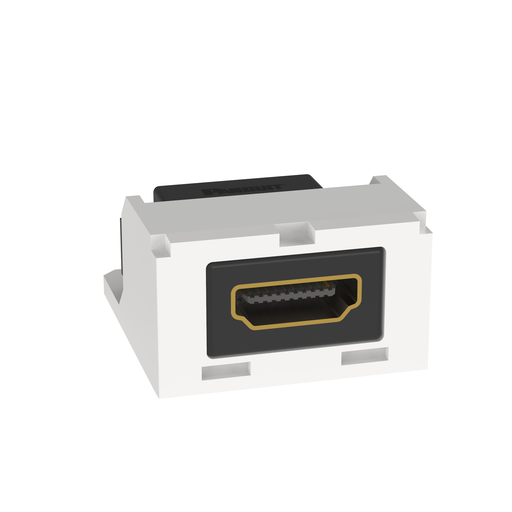 Mini-Com® HDMI Coupler, 2.0 Type A, Arctic White