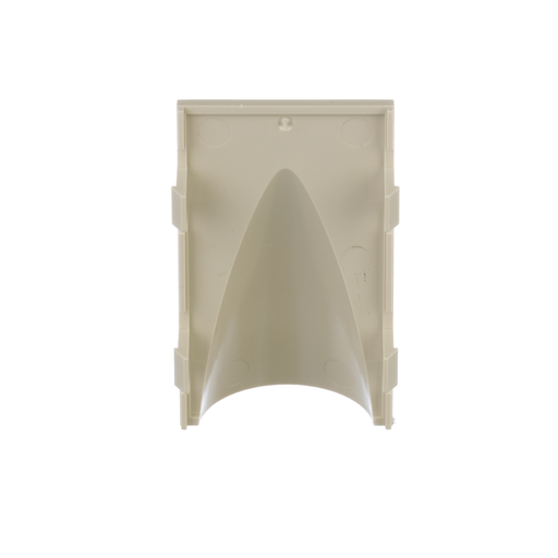 Pan-Net® Hooded Pass-Through Bezel Insert, Electric Ivory