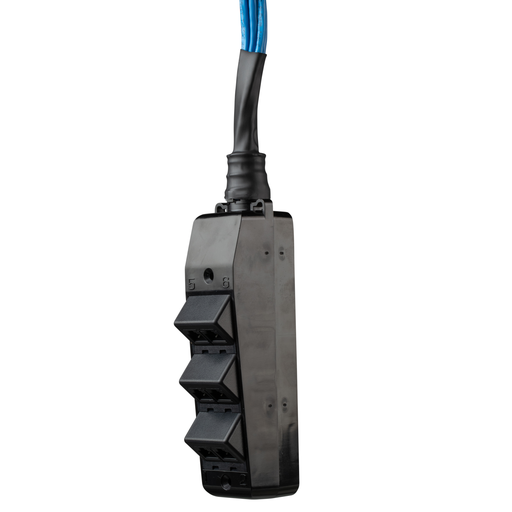Mini-Com®, Sloped, MuTOA, up to 6 ports, Black