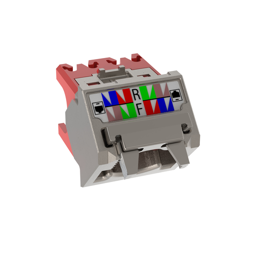 45° Angled Wire Cap for Cat 5e Shielded TG Jack