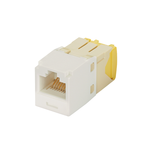 Mini-Com® UTP RJ45 Cat 5e 28/30 AWG TG Jack Module, White