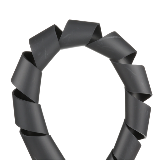 Spiral Wrap, 1", PE, Black, 100'