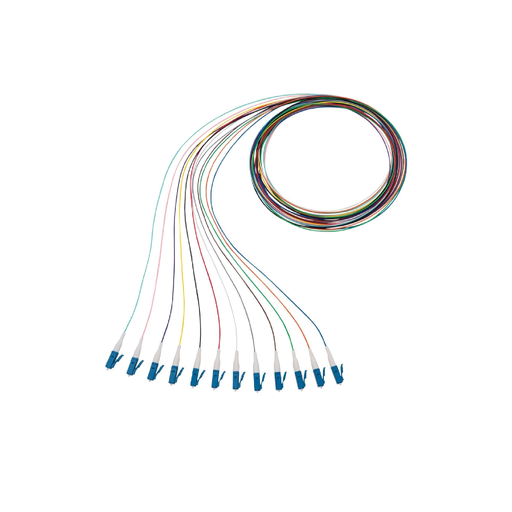 Product image for Panduit NKFP91BN1NKM001 1 Fiber Pigtail, OS2, LC, 1m, 12 color kit